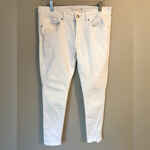 Levi's 711 Skinny Jeans in White | Sz 30